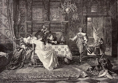 ernst_gaiser_1803-1865__limprovisateur_vers_1875__musique,_luth_