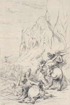 la_chasse_au_lion_dapres_eugene_fromentin_grave_par_montefiore_en_1880