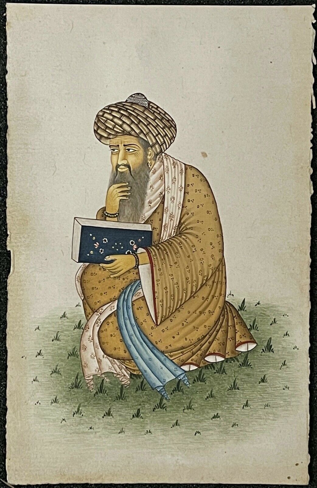 miniature_qajar_ou_indienne_erudit_inde_aquarelle_xviii_ou_xixe