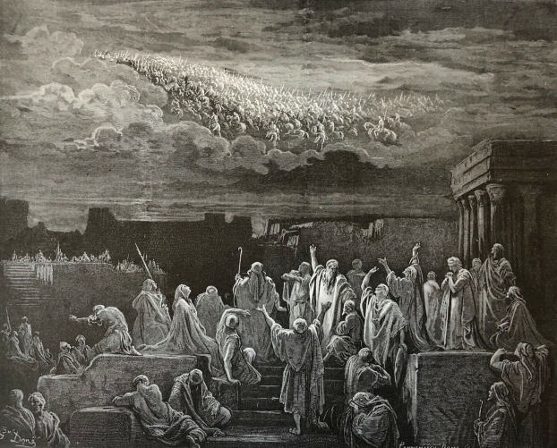 jerusalem_les_armees_dans_le_ciel_dapres_gustave_dore_estampe_1874_israel
