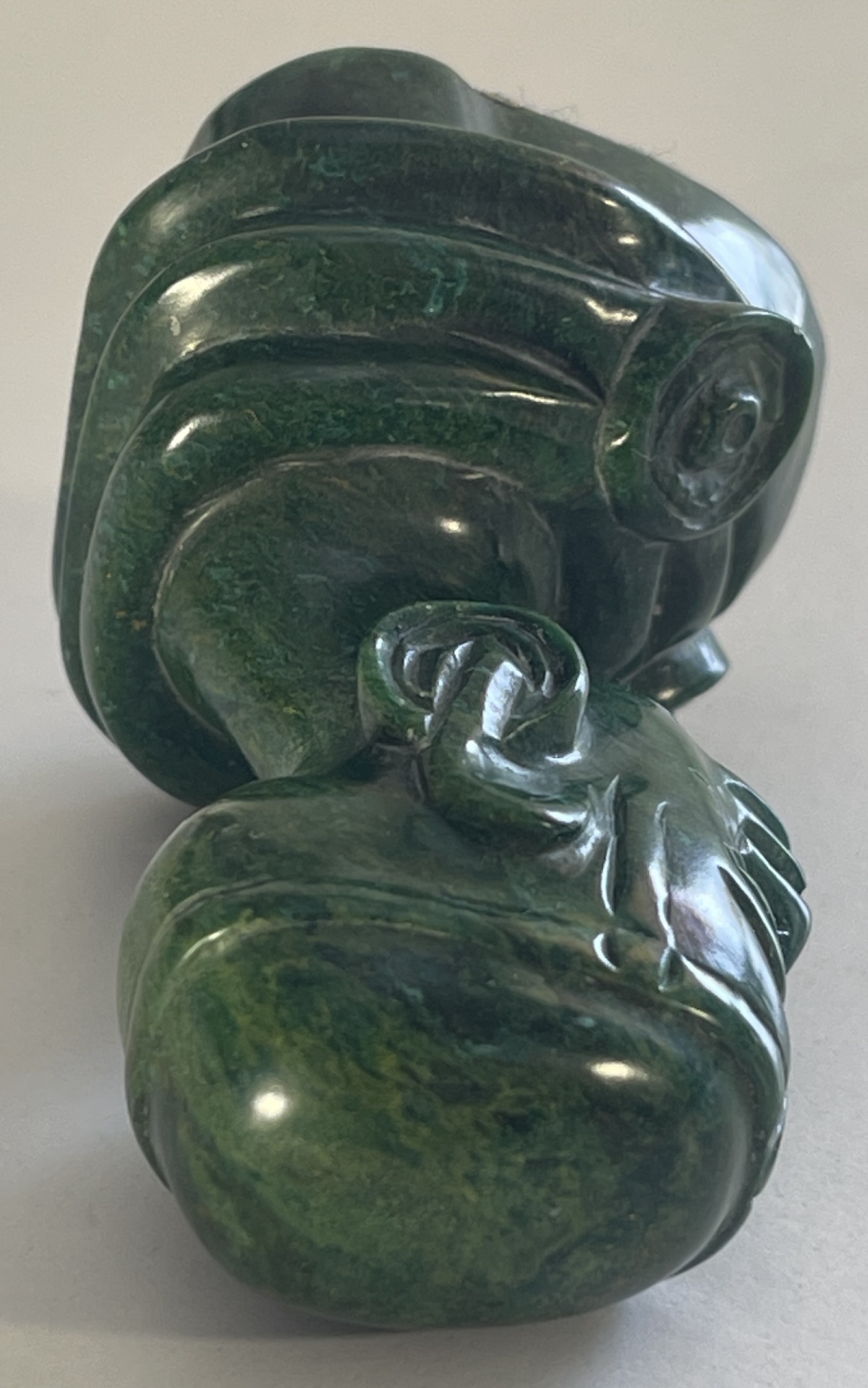 zimbabwe_art_shona_petite_sculpture_buste_afrique_en_pierre_serpentine_verte