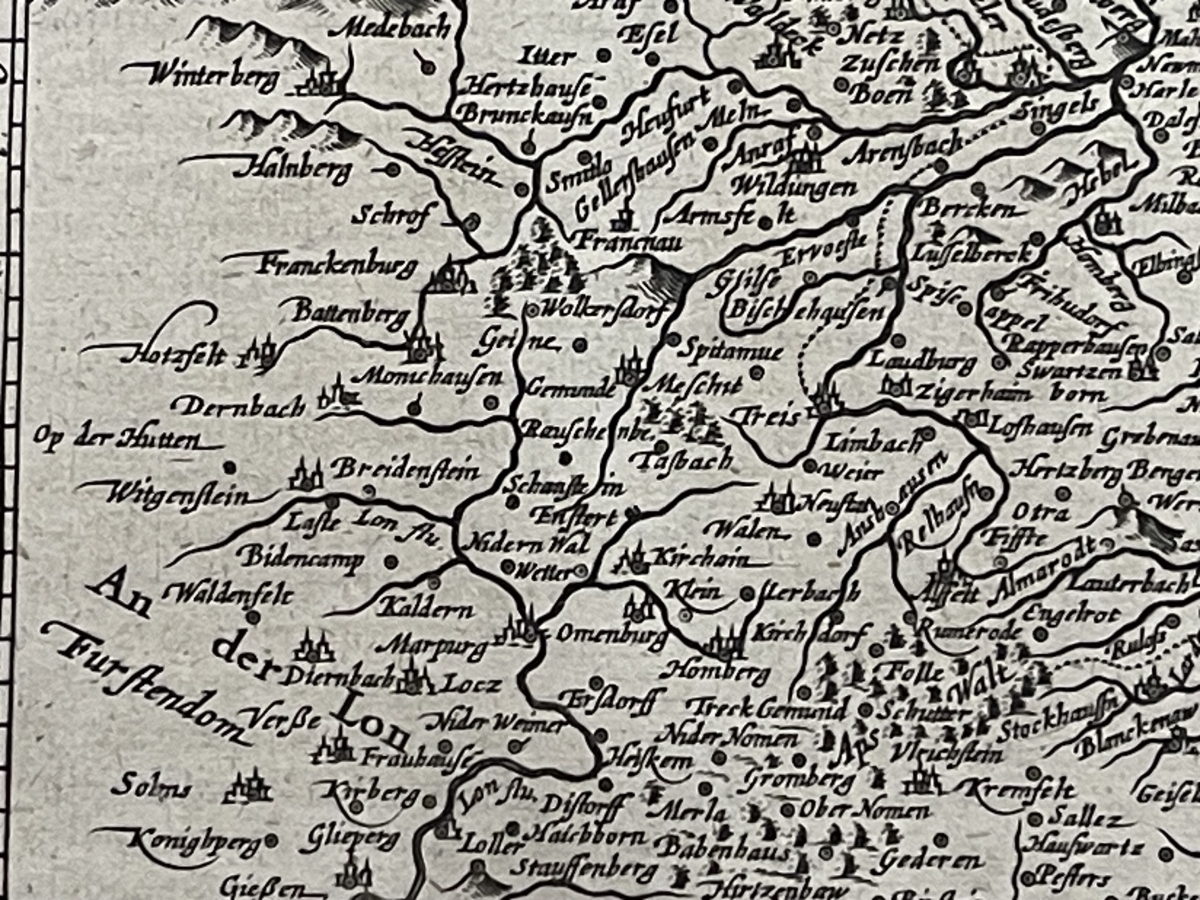 allemagne_carte_de_la_hesse_tirage_1651_gerhard_mercator_1512-1594