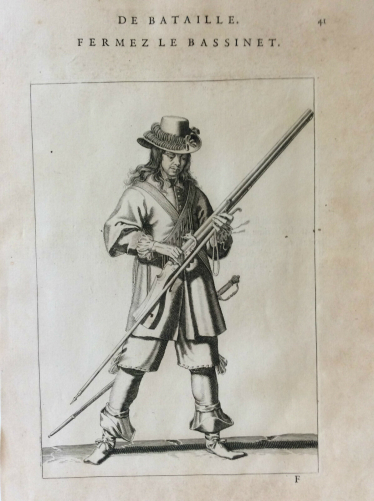 de_lostelneau__mousquetaire_mousquet_uniforme_xvii__louis_xiv__estampe_1647__france
