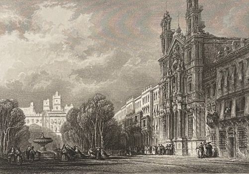 cadix_par_rouargue_circa_1840_andalousie_espagna_espagne
