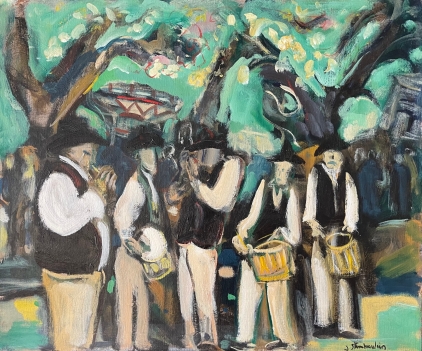 les_tambourinaires_par_joseph_stamboulian_provence_1937-_france