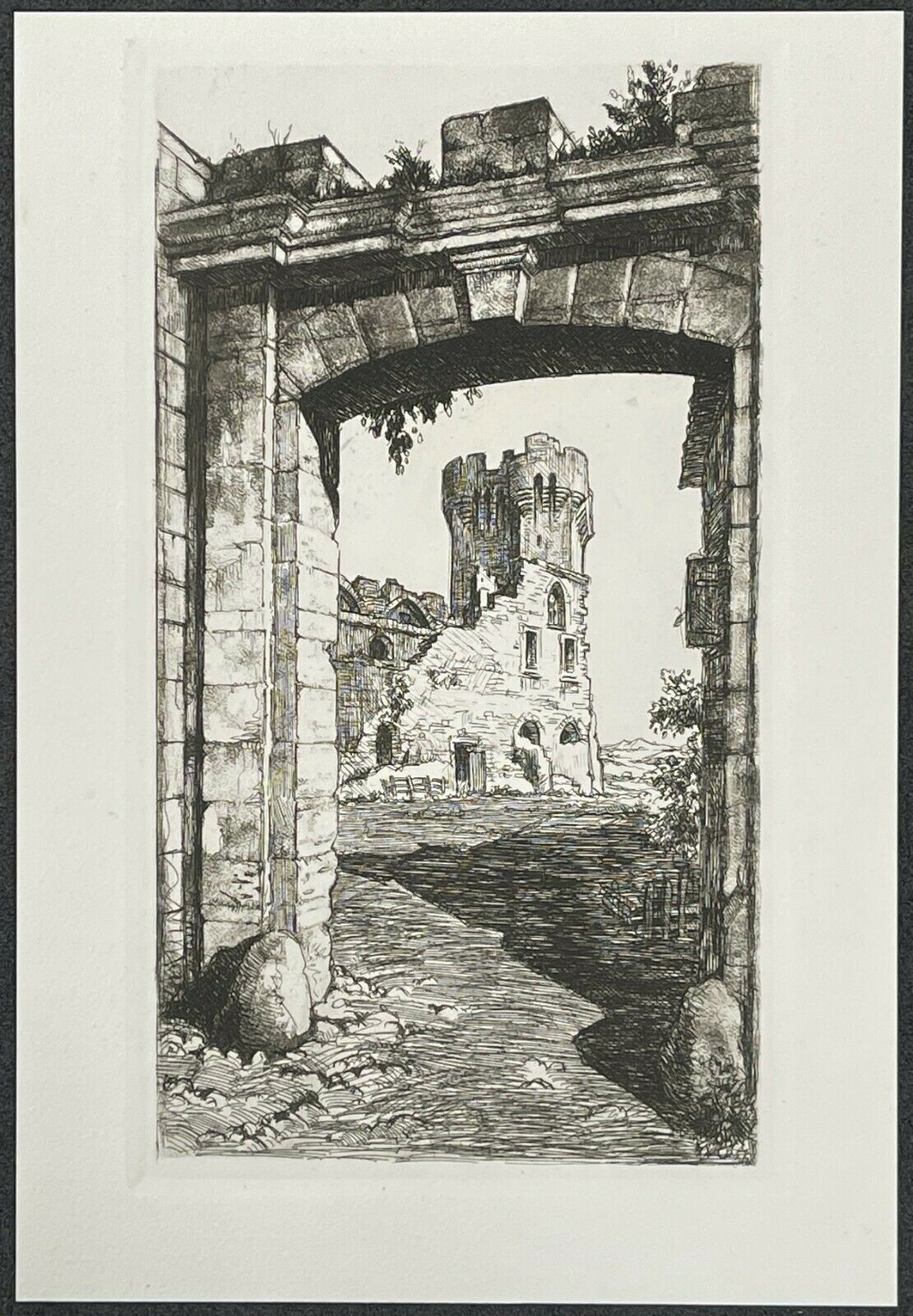 montmajour_vers_1930_pointe_seche_de_maurice_robert_rhone_france