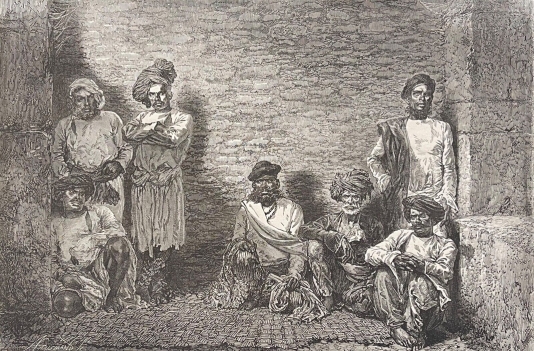 inde_thugs_kali_etrangleurs_assassins_fanatiques_en_prison_gravure_1875