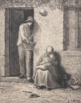 jean-francois_millet_lenfant_malade_par_charles_pinet_barbizon_pointe_seche