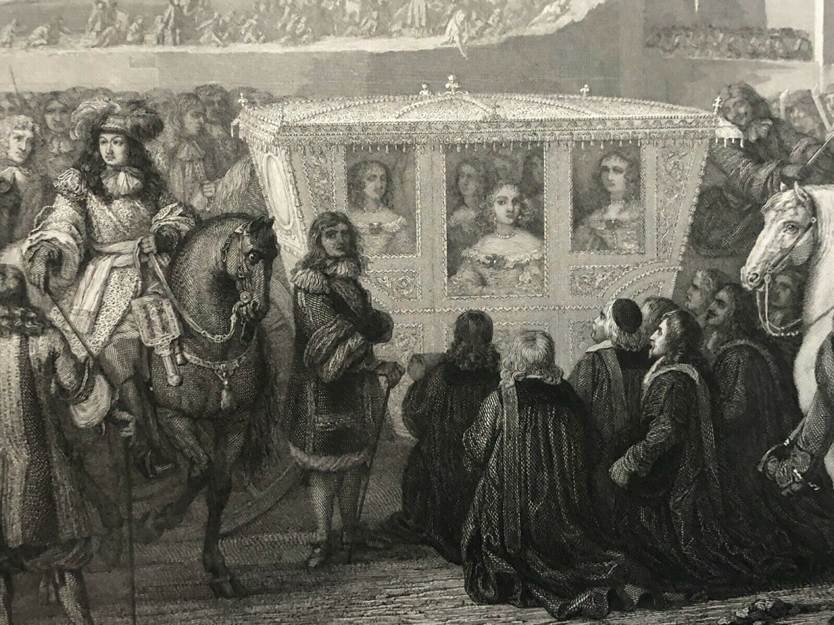 douai_louis_xiv_et_reine_marie-therese_d_autriche_infante_espagne_portugal_1677