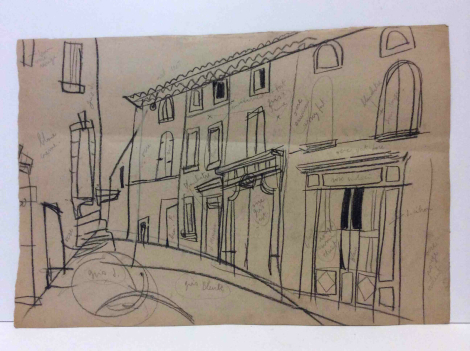 grand_fusain__etude_de_rue_attribue_jean_arene_1898-1960__provence_france_