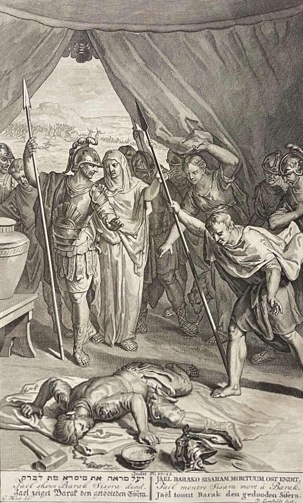 bible_jael_montre_sisara_mort_a_barak_gravure_1728_gerard_i_hoet_1648-1733