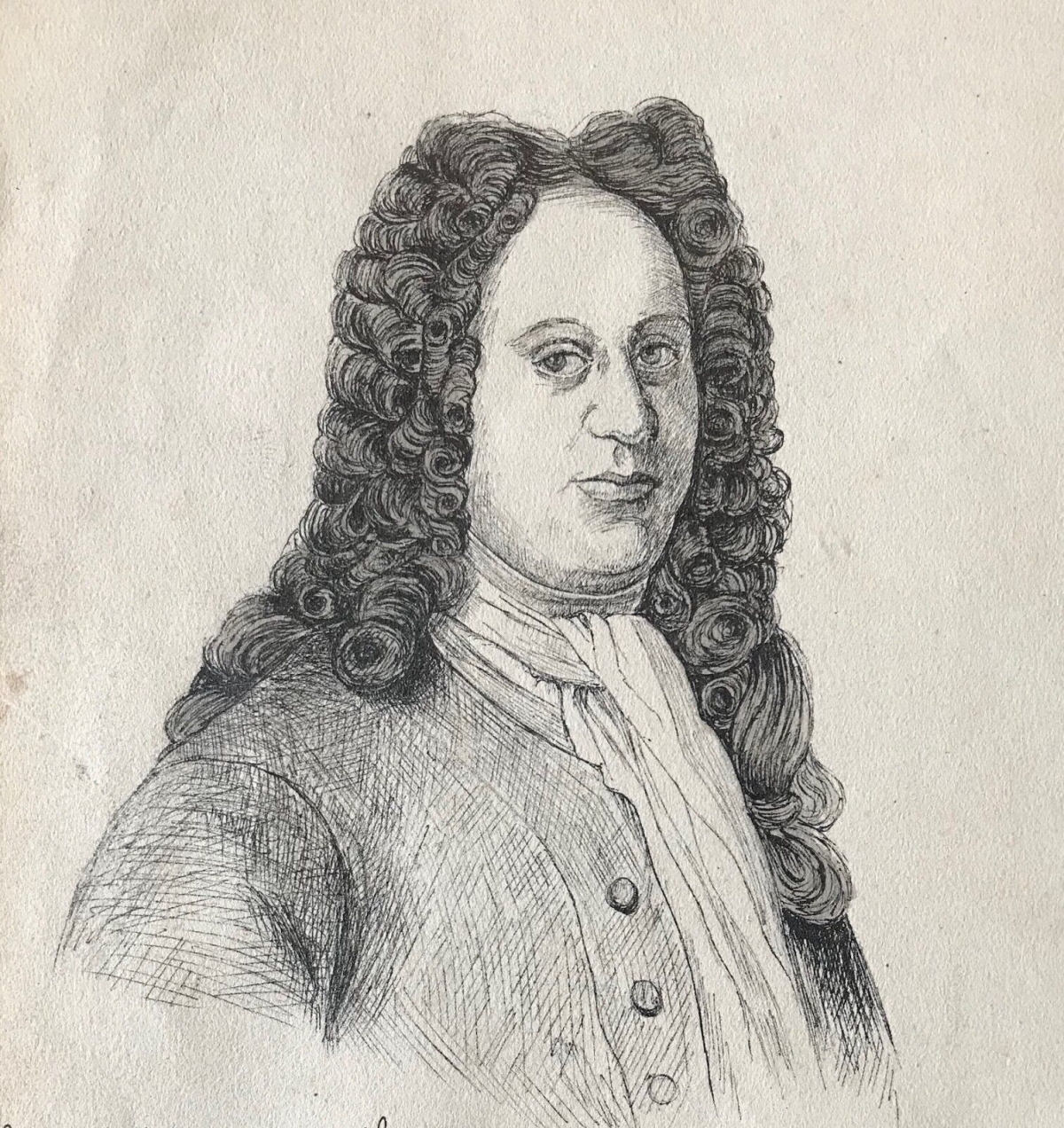 gottfried_wilhelm_leibniz__dessin_plume_xixe__anonyme__philosophe_deutschland_