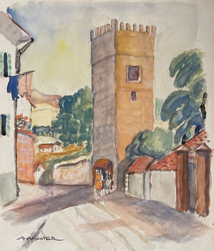 marseille_le_roucas_blanc_aquarelle_a_magnier_la_provence_c_1950