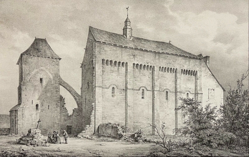 le_montet_allier_bourdonnais_eglise_d???apres_courtin_lithographie_pierre_antoine_desrosier_1837