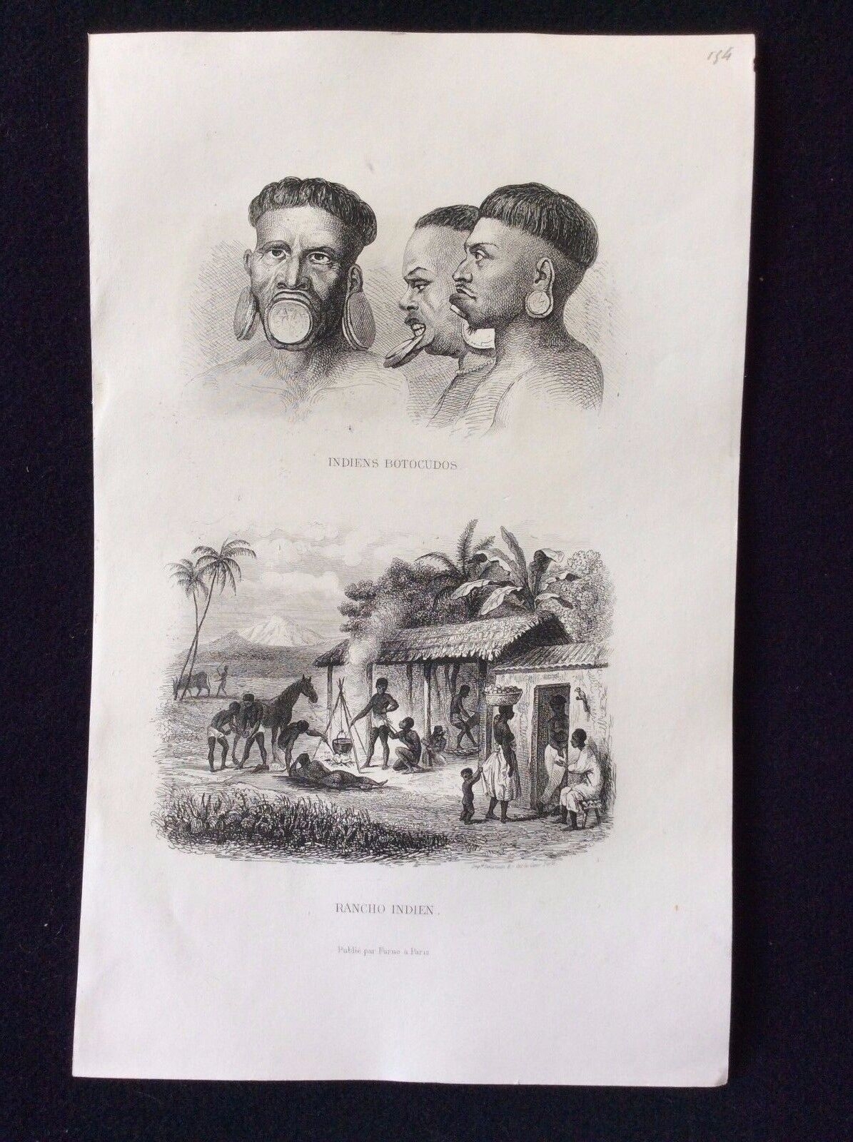 indiens_botocudos_+_rancho_indien_lithographie_1857_par_rouargue_xixe