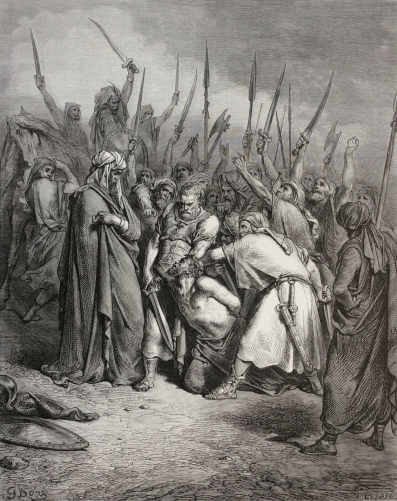 israel_samuel_fait_mettre_a_mort_agag_gustave_dore_1874
