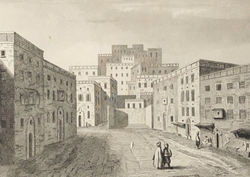 quartier_meroua_la_mecque_arabie_saoudite_gravure_vers_1837