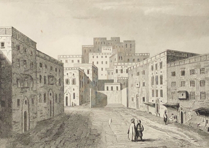 quartier_meroua_la_mecque_arabie_saoudite_gravure_vers_1837