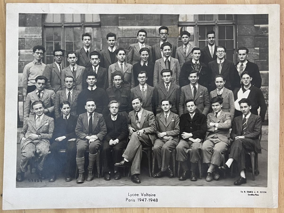 paris_lycee_voltaire_promotion_1947_1948_france_tirage_original_france