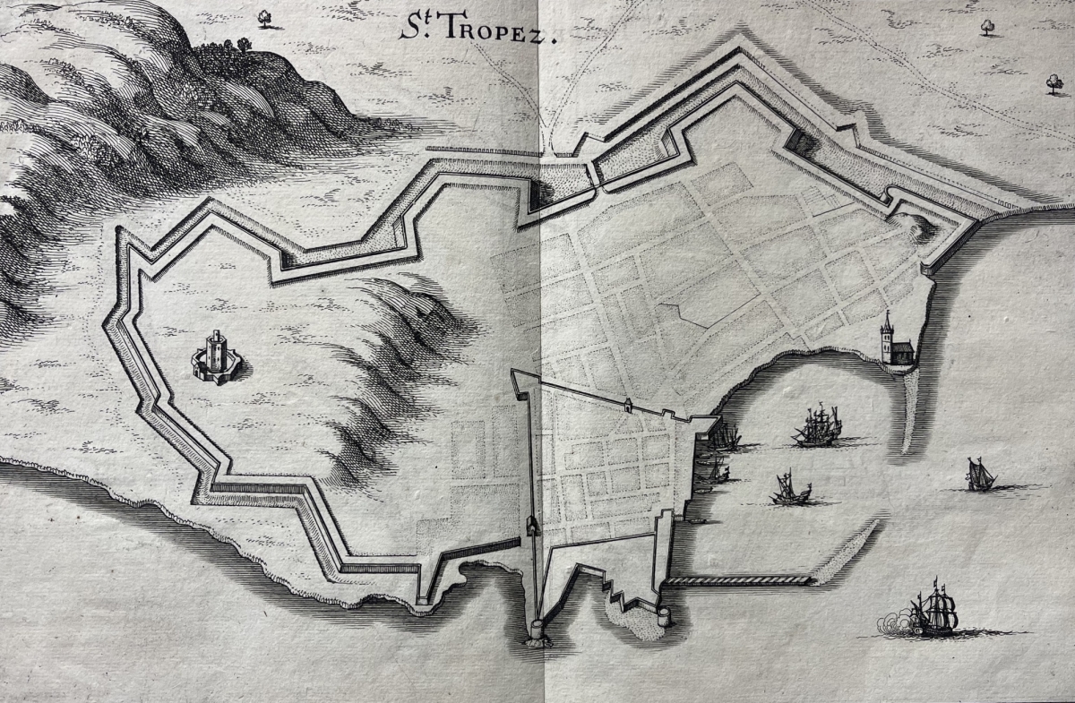 saint-tropez_1655_carte_originale_de_mathieu_merian_var_provence_france