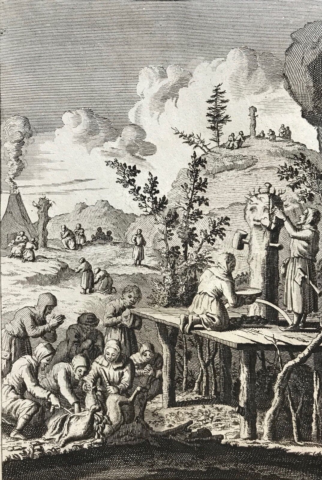 thoron_divinite_des_lapons_bernard_picart_gravee_en_1726_lapon_laponie