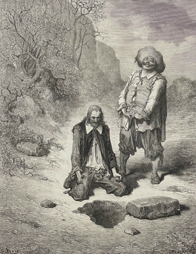 l_avare_qui_a_perdu_son_tresor_gustave_dore_xylographie_fable_la_fontaine_1868