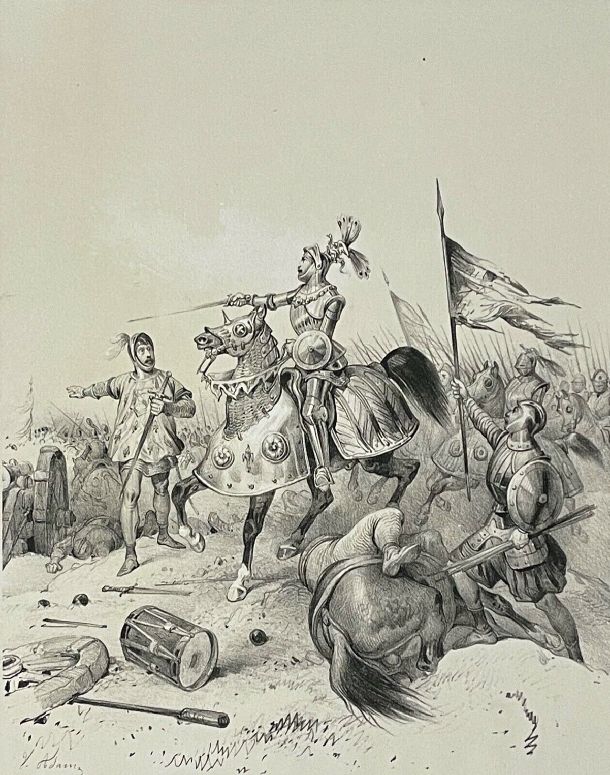 bataille_de_marignan_1515_francois_ier_italie_duche_de_milan_c_1850_france