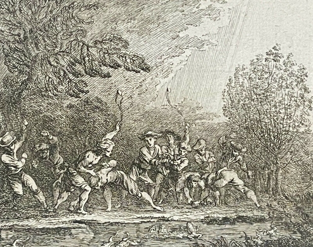 les_grenouilles_et_enfants_claude_gillot_1673-1722_france_maitre_de_watteau_1719