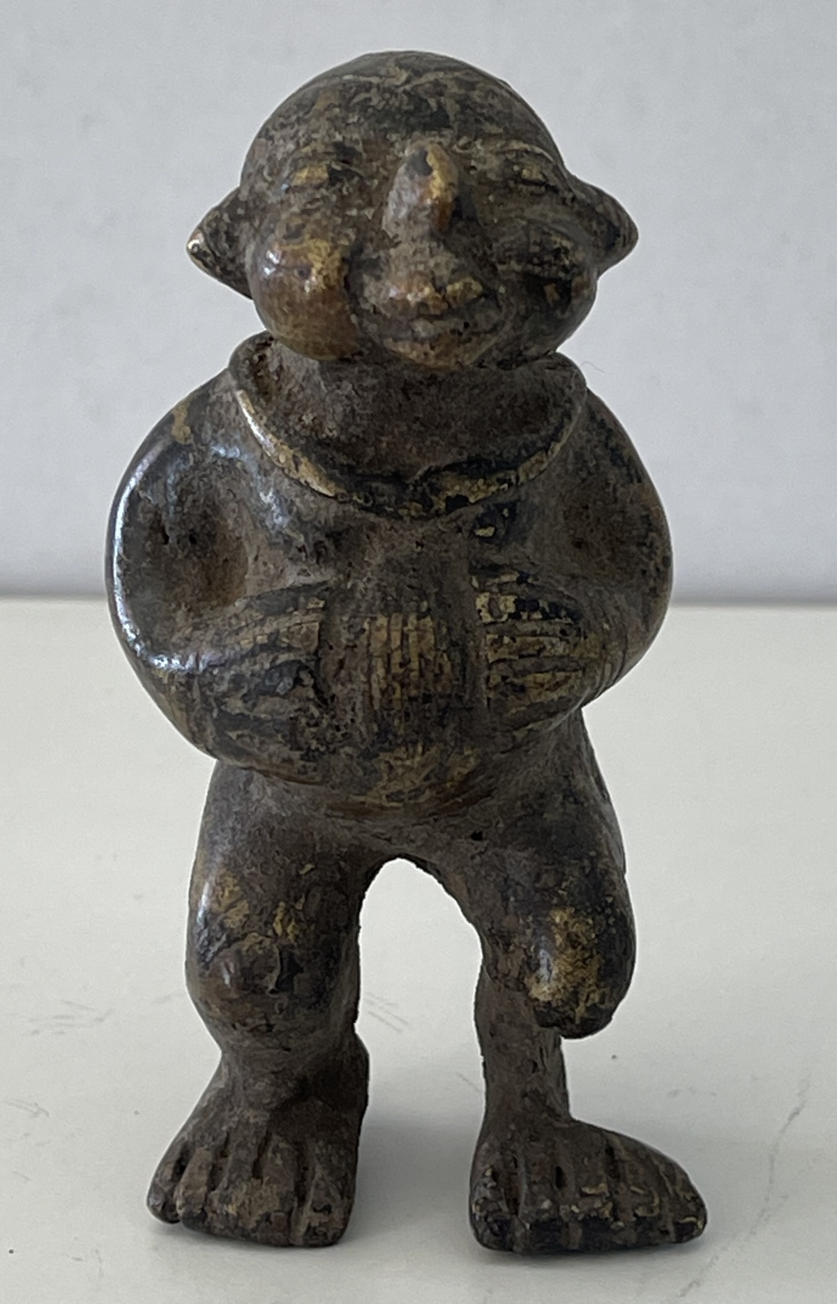 art_premier_statuette_bronze_maternite_tikar_cameroun_9,3_cm_afrique_animiste