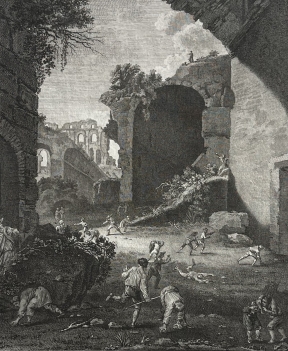 pierre_de_laer_bamboccio_antique_engraving_c_1786_dutch_school_children_fighting
