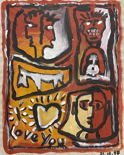 i_love_you_1997_acrylique_sur_calque_attribuee_a_norbert_palmade_1928-_2019