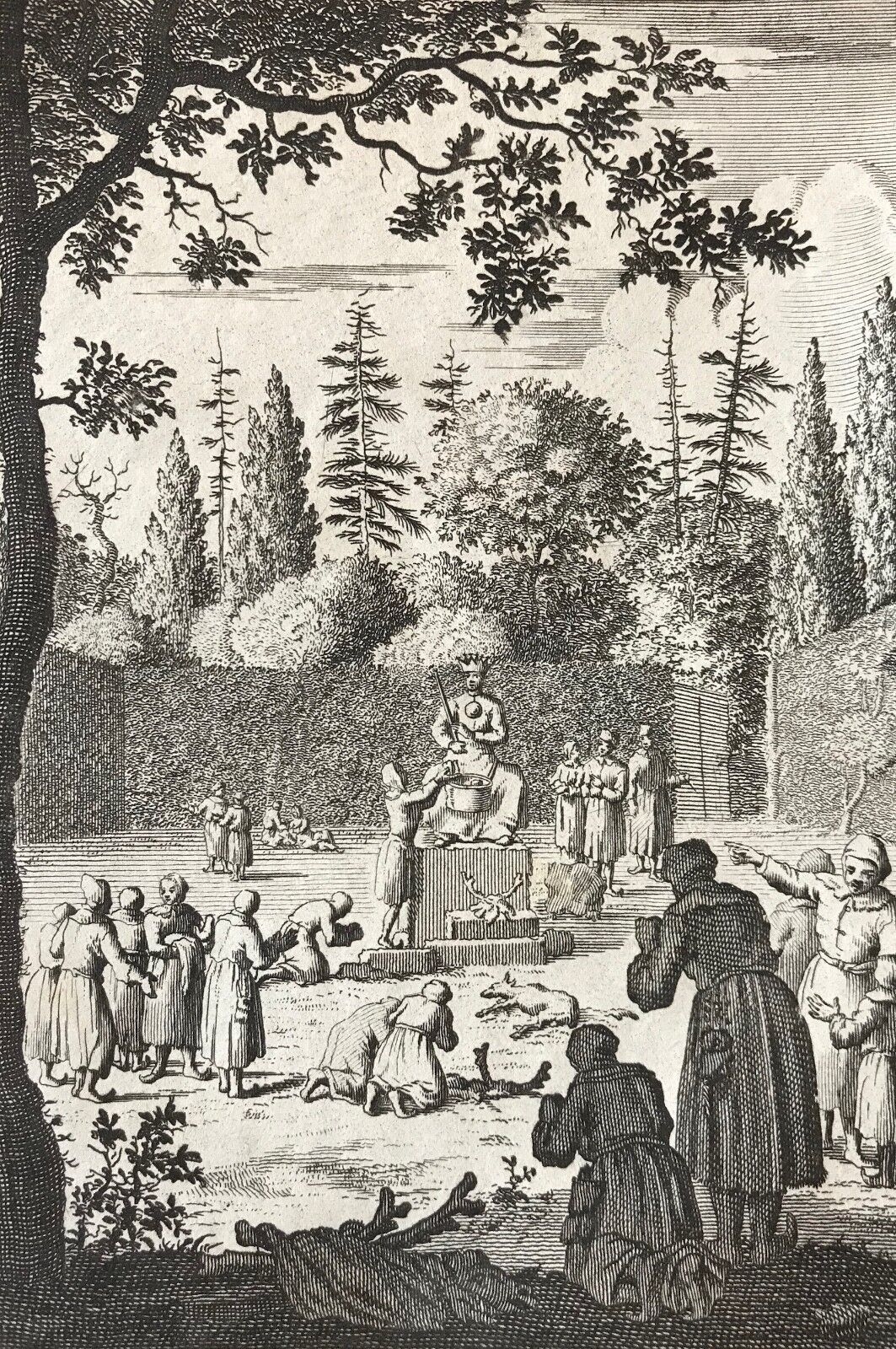 jumala_divinite_des_lapons_bernard_picart_grave_en_1726_lapon_laponie_finlande