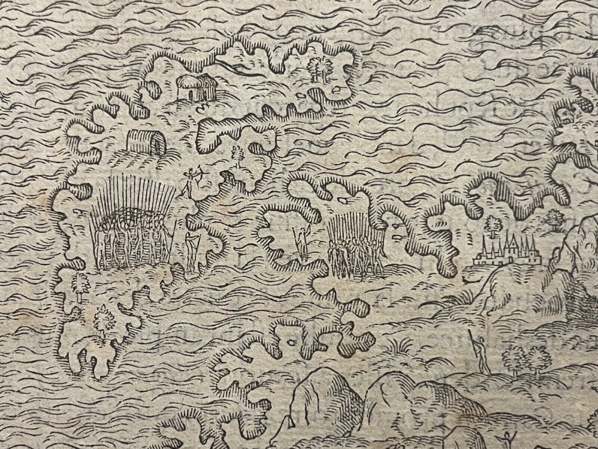 madagascar_1575_map_andre_thevet_woodcut_cosmographie_universelle_early_africa