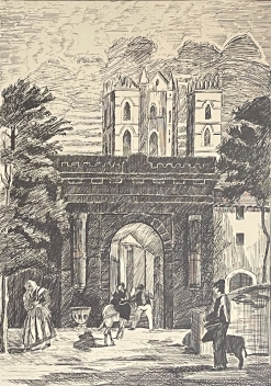marseille_ancienne_porte_des_carmes_dessin_a_lencre_anonyme_xxe