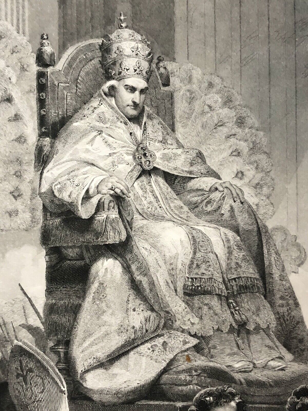 pape_pie_viii_porte_a_basilique_saint-pierre_xixe_roma_italia_vatican_vaticano