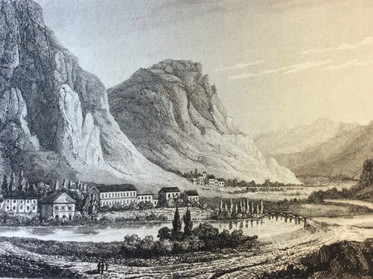 therme_d_ussat__ossat__gravure_vers_1850_xixe_bouches_du_rhone_tarascon