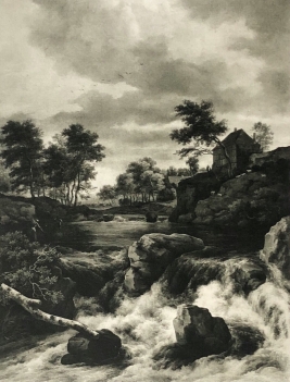 jacob_van_ruisdael_1628-1682_la_cascade_heliogravure_vers_1910_ecole_hollandaise
