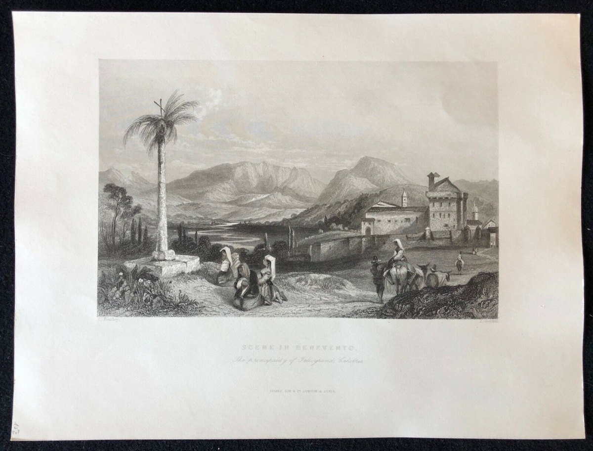 benevento_italie_circa_1859_gravure_de_j_golden_italia_calabria