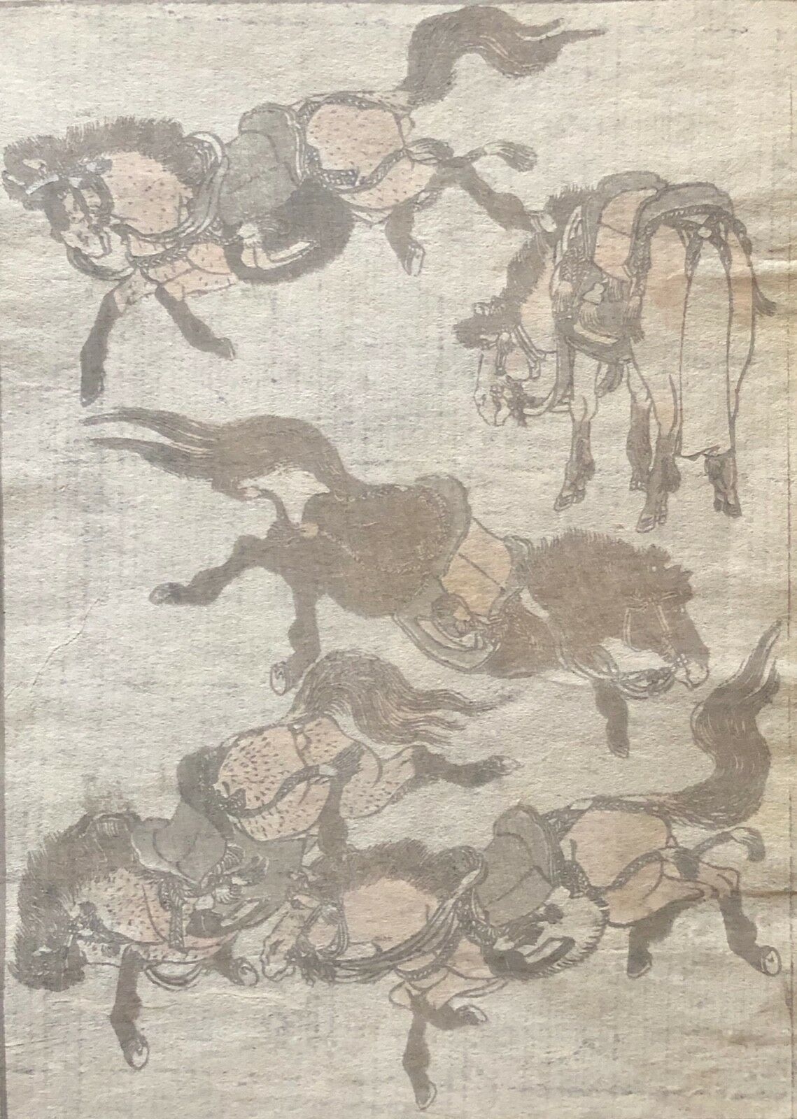 hokusai_1760-1849_japon_chevaux_et_samourai_japan_asia_cheval_originale_1817__