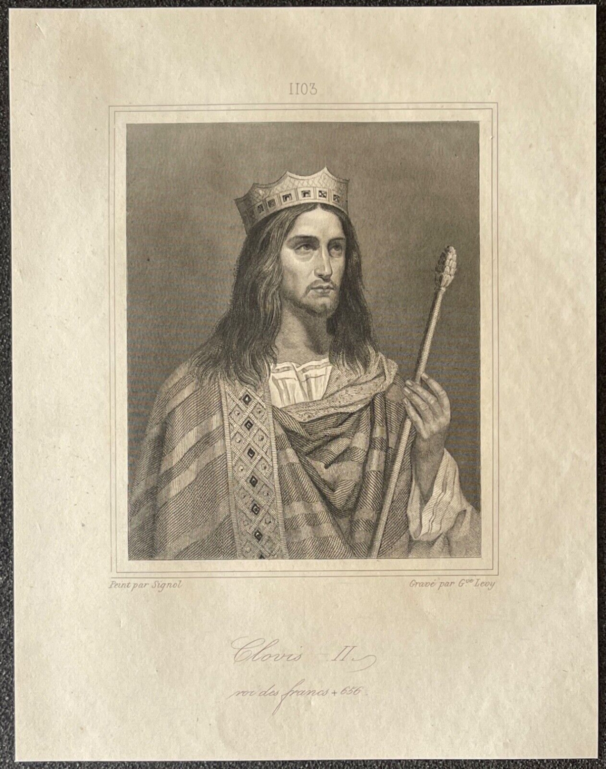 clovis_ii_peint_par_signol_grave_par_g_levy_xixe_roi_bourgogne_france_king