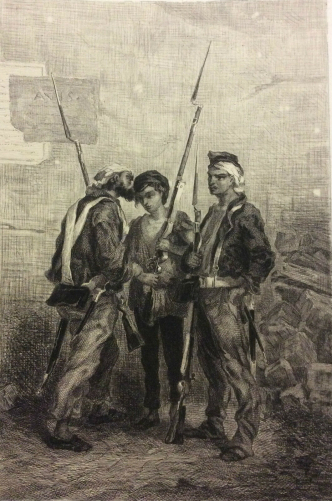 revolution_1848__adolphe_pierre_leleux_1812-1891__lartiste_louis-philippe_1850_