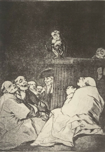 les_caprices_francisco_goya_1746-1828_que_pico_de_oro_heliogravure_vers_1970