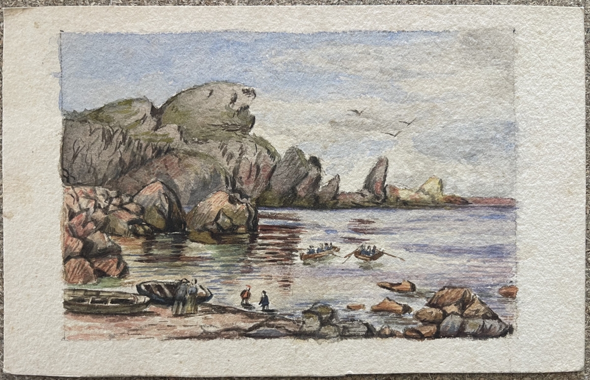 italie_aquarelle_1888_cote_italienne_ligurie_paysage_marin_peint_a_florence