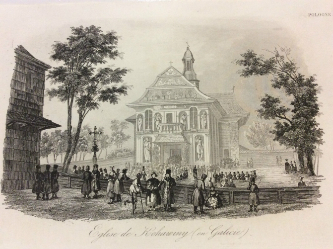 kochawiny_koscio_staloryt_l_chodzko_1835_polska_pologne_kochawina