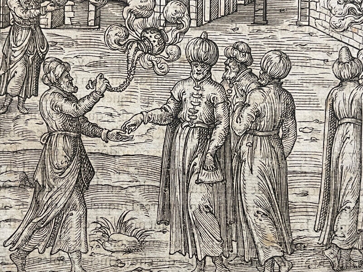 egypte_maures_encensement_des_rues_andre_thevet_1504-1592_gravure_1575_encens