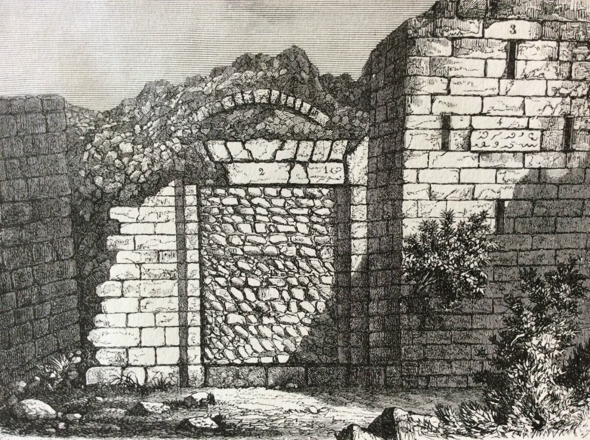 syrie_damas_la_porte_saint-paul_gravure_sur_acier_1890_gravee_par_canedi