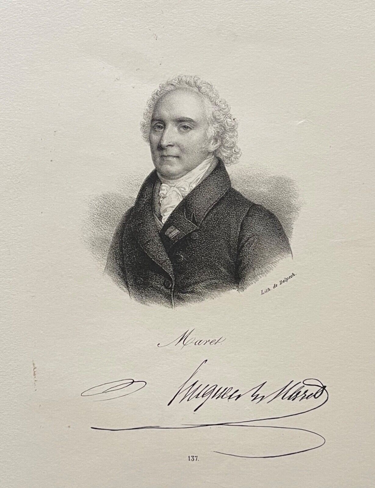 hugues-bernard_maret_1763-1839_duc_de_bassano_empire_napoleon_signature_circa_1840