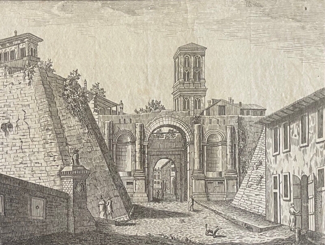 porta_santo_spirito_mur_leonin_a_rome_italia_giuseppe_vasi_1747_italie_europe