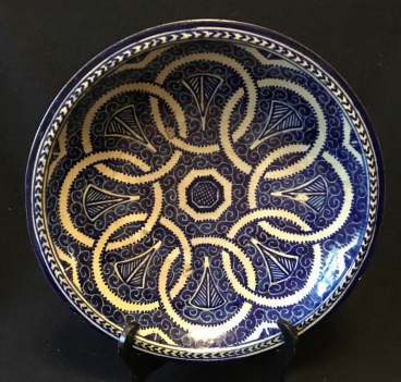 maroc,_fes__milieu_xxe,_plat_signe_diametre_28,5_cm_