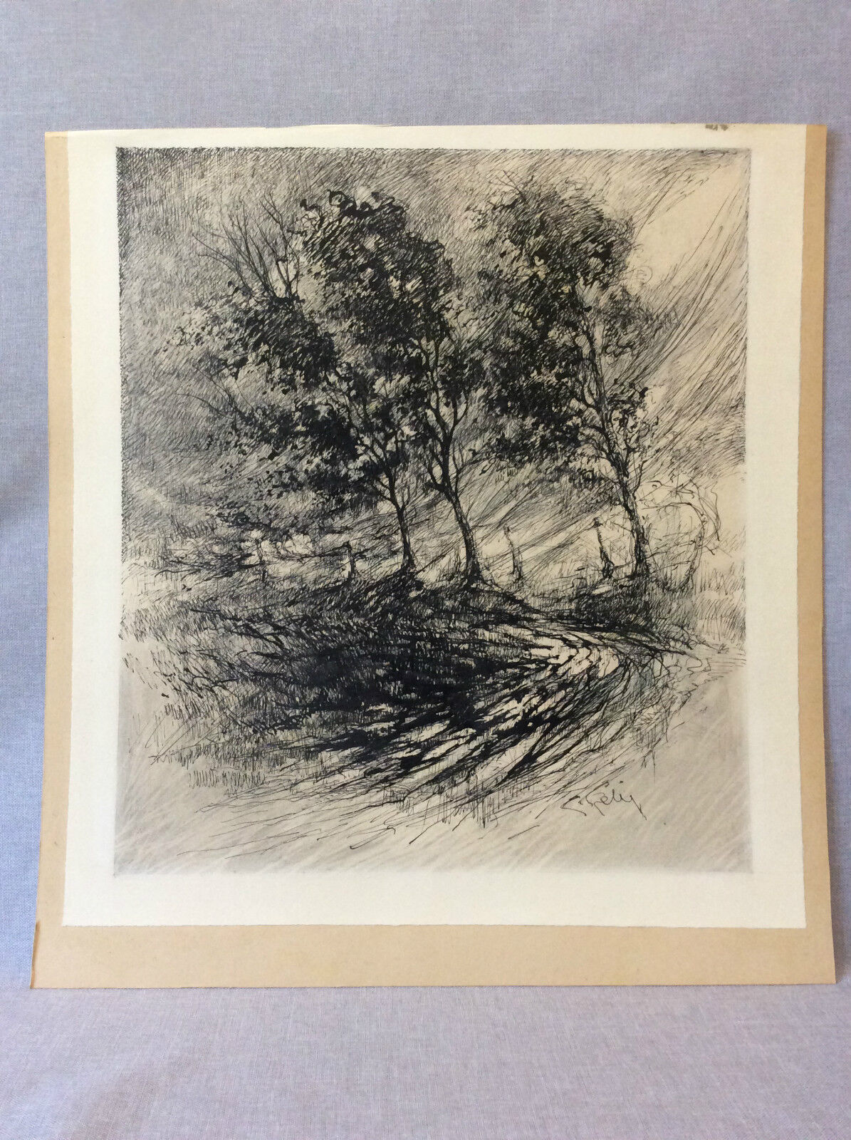 encre__belle_qualite,_campagne_et_arbre__signature_a_identifier_